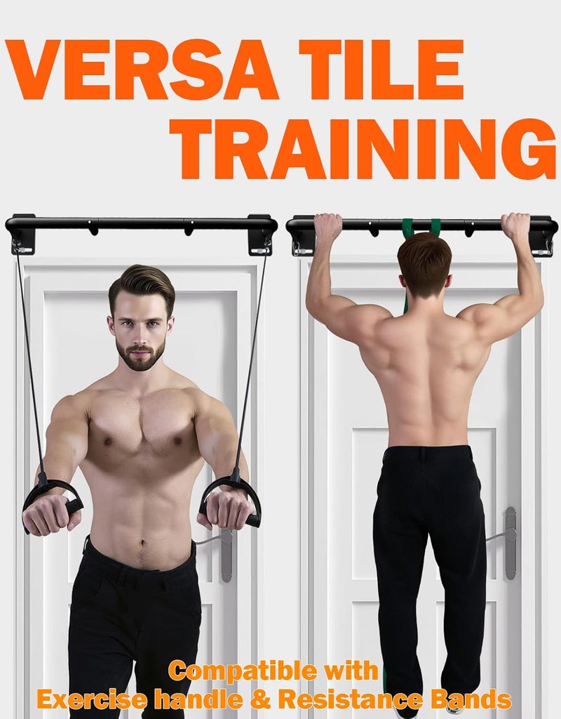 Fitarc بار سحب مثبت على العارضة، بار سحب مثبت على الحائط للسقف للعارضات، هيكل فولاذي ثقيل، معدات صالة رياضية منزلية - براءة اختراع قيد الانتظار - Image 5